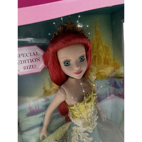 Disney Princess THE LITTLE MERMAID Special Edition Porcelain Keepsake Doll 2005 - Picture 12 of 16